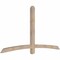Ekena Millwork Bellingham Smooth Timber Gable Bracket, Douglas Fir, 84"W x 45"H x 3 1/2"D x 3 1/2"F, 13/12 Pitch GBW084X45X0404BEL00SDF - alternate 2